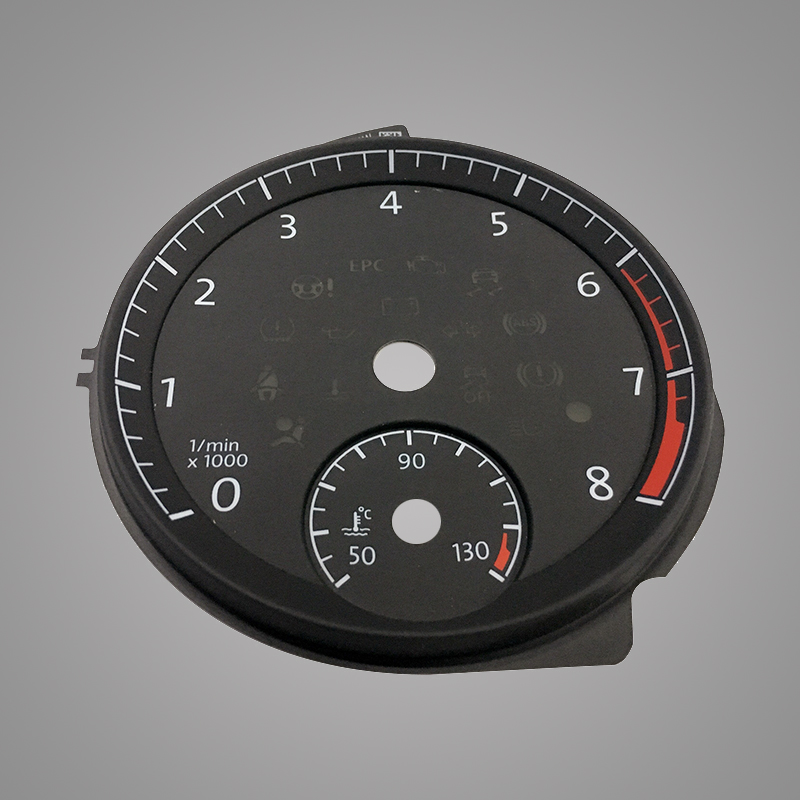 3D speedo and rpm dialplate for VW