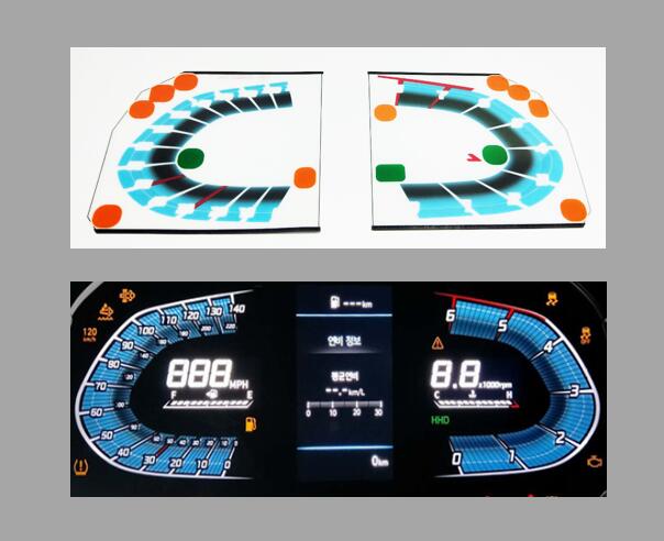 TIANMA color film for HYUNDAI at South Korea