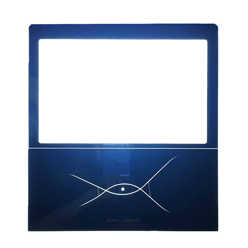Customer Skill Screen Printing Good Light Transmisson Gover Glass For Car